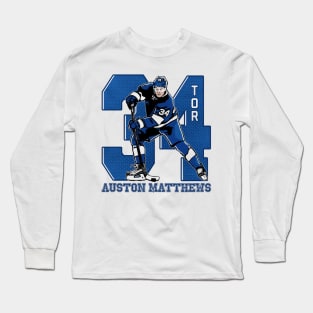 Auston Matthews Toronto Game Long Sleeve T-Shirt